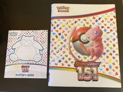 Pokemon Scarlet & Violet 151 Mew Binder Collection, Binder + Guide Only NO CARDS - Image 2