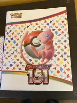 Pokemon Scarlet & Violet 151 Mew Binder Collection, Binder + Guide Only NO CARDS - Image 3