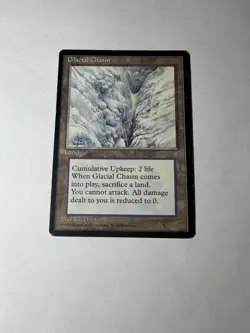 Magic The Gathering Glacial Chasm Ice Age Uncommon Card Regular Lightly Played - Image 3