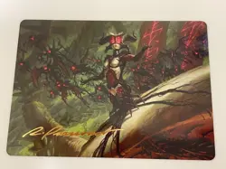 MTG Sheoldred Signed art card, foil stamped (autographed) - Image 2
