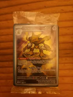 Alakazam 009 Sealed Pokemon Center Exclusive Mega Evolution Promo Holo Card - Image 1