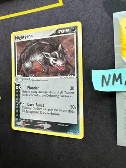 Pokemon Card Mightyena EX Power Keepers Holo Rare 18/108 223 💎NM💎 - Image 4