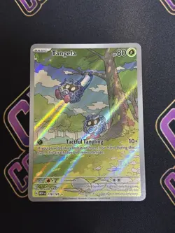 Pokemon Card Tangela 178/165 Illustration Rare Pokemon 151 Near Mint - Image 1