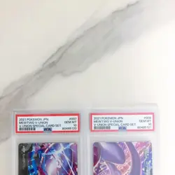 Pokemon Card Japanese PSA10 9 Consecutive Serial 4-Card Set Mewtwo V-UNION - Image 3