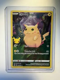 Pokemon Pikachu TCG Celebrations Card 005/025 NM Condition - Image 1