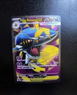 Mega Sharpedo EX 113/094 Ultra Rare Phantasmal Flames Pokemon Card - NM - Image 1