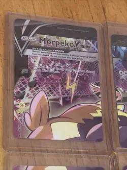 Morpeko V-Union SWSH288 Full Art Promo Rare Set Marnie Pokemon Card x4 MINT - Image 2