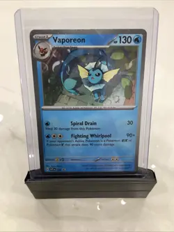 Vaporeon - 168 (Cosmos Holo) 168 Sv: Scarlet & Violet Promo Cards Holo - Image 1
