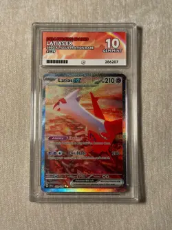 ACE 10 Latias EX 239/191 Surging Sparks SIR Holo Pokemon Card - Gem Mint - Image 1