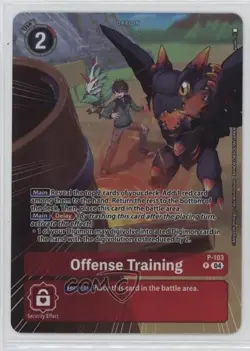 2020 Digimon Card Game - Promos Offense Training (Starter Deck 18 Exclusive) - Image 1