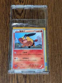 Pokemon Card Japanese Tepig UNIQLO Purchase Bonus Promo Card 019/BW-P shield - Image 1
