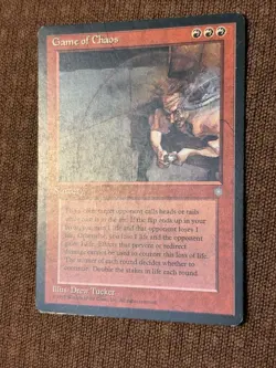 Game of Chaos, Ice Age, Magic the Gathering, Vintage, Commander MTG - Image 2