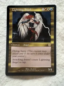 MTG - Lightning Angel - NM / Never Played - Apocalypse #108 - Rare - EN - Reg - Image 1