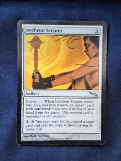 Isochron Scepter - Mirrodin - MTG - Magic the Gathering MP/HP - Image 1