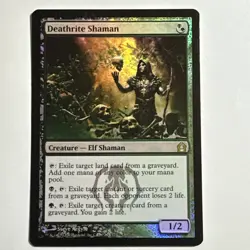 Deathrite Shaman 213/274 Rare FOIL Return to Ravnica Magic the Gathering MTG LP - Image 1