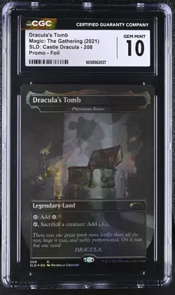 PHYREXIAN TOWER Dracula's Tomb Secret Lair Foil Rare CGC 10 MTG - Image 1
