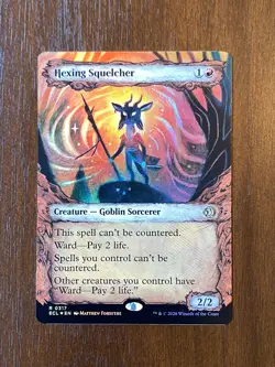 Hexing Squelcher (Showcase) Lorwyn Eclipsed Foil - Pack Fresh! Free Shipping! - Image 1