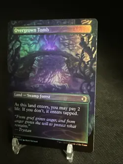 Overgrown Tomb - Borderless Rare - MTG #0350 FOIL - Lorwyn Eclipsed - Image 2