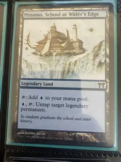 Minamo, School at Water's Edge - Champions of Kamigawa Vintage MTG - LP - Image 1