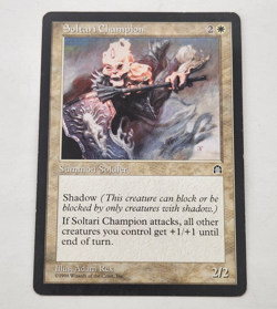 MTG Soltari Champion Stronghold Rare Magic The Gathering MP - Image 1