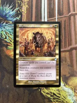 MTG Rhythm of the Wild - Retro Frame NM Ravnica Remastered Regular EN - Image 1