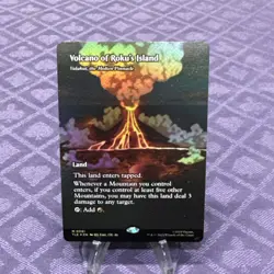 Volcano of Roku's Island - Valakut, the Molten Pinnacle (Borderless) Avatar: The - Image 1