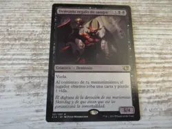 1x Bloodgift Demon - Commander 2014 - NM - Spanish - OOP MTG - Image 1
