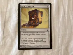 Geth's Grimoire - Darksteel - Magic The Gathering (lightly played) - Image 1