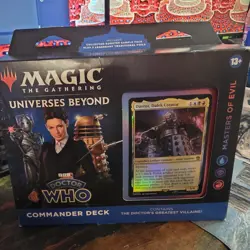 Magic: The Gathering - Doctor Who Commander Deck - Masters of Evil 195166228815 - Image 1