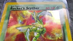 Pokemon TCG - Rocket's Scyther - 013/132 - Gym Heroes - 1st Edition - Holo - LP - Image 3