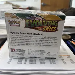 Pokemon TCG Sword & Shield Evolving Skies Booster Box Factory Sealed - Image 2