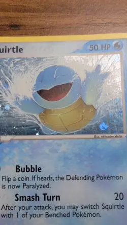 Squirtle Reverse Holo 83/112 Fire Red & Leaf Green Pokemon Card TCG - Image 4