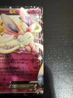 Pokemon Card- Sylveon EX RC21-32 Generations: Radiant Collection Holo- LP - Image 2
