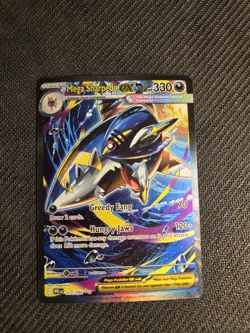 Mega Sharpedo EX 127/094 - Phantasmal Flames SIR Pokemon TCG NM/M - Image 1