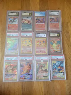 Graded Pokemon Lot; GUARANTEED GEM MINT 10 ZARD READ DESCRIPTIONS, 1 Graded Zard - Image 1