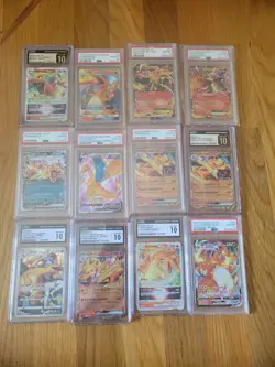 Graded Pokemon Lot; GUARANTEED GEM MINT 10 ZARD READ DESCRIPTIONS, 1 Graded Zard - Image 3