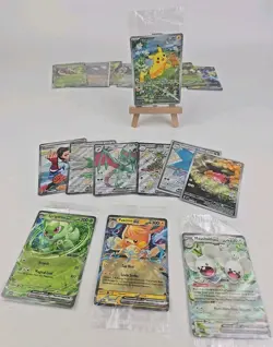 Pokemon TCG LOT Paldea Adventure Chest SVP 088 Pikachu Black Star Promo Sealed - Image 1