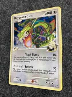 Pokemon TCG - Rayquaza C (8/147) Supreme Victors - Holo - NM/LP - Image 2