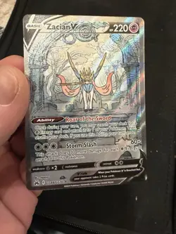 Pokemon TCG Zacian v Crown Zenith: Galarian Gallery GG48/GG70 Holo Ultra Rare - Image 2