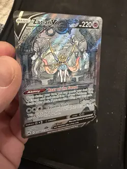 Pokemon TCG Zacian v Crown Zenith: Galarian Gallery GG48/GG70 Holo Ultra Rare - Image 3