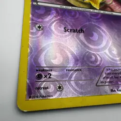 Pokemon TCG Espurr 58/122 XY Breakpoint Reverse Holo Common Heavily Played - Image 2