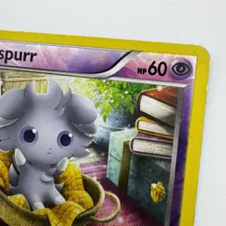 Pokemon TCG Espurr 58/122 XY Breakpoint Reverse Holo Common Heavily Played - Image 4