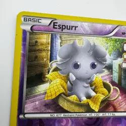 Pokemon TCG Espurr 58/122 XY Breakpoint Reverse Holo Common Heavily Played - Image 5