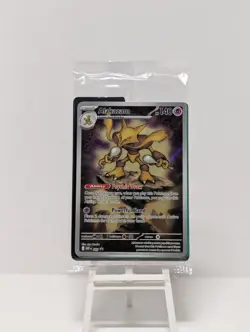 Pokemon TCG Alakazam 009 SEALED Mega Evolution Promo Holo - Image 1