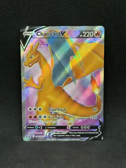 Pokemon-Charizard V SWSH050 Sword & Shield Promo - Image 1