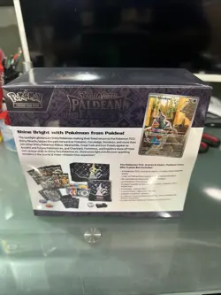 Pokemon TCG Scarlet & Violet Paldean Fates ETB Elite Trainer Box NEW Sealed - Image 4