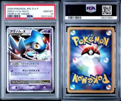 Pokemon Azelf Lv.X Temple of Anger Unlimited Japanese Holo Ultra Rare PSA 10 - Image 3