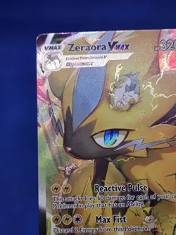 Pokemon Crown Zenith Galarian Gallery Zeraora VMAX GG42/GG70 Ultra Rare NM - Image 3