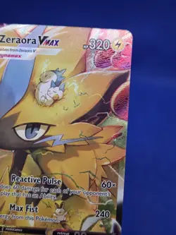 Pokemon Crown Zenith Galarian Gallery Zeraora VMAX GG42/GG70 Ultra Rare NM - Image 4
