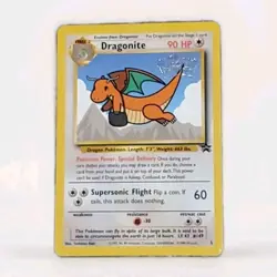 Vintage WOTC 1999 Pokemon Dragonite #149 Kids WB Presents The First Movie Promo - Image 1
